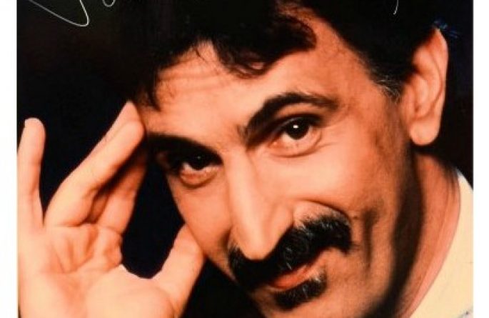 #4-Frank Zappa Signed 8×10 Photograph