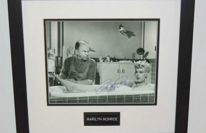 #3 Marilyn Monroe Signed 8×10 Photograph
