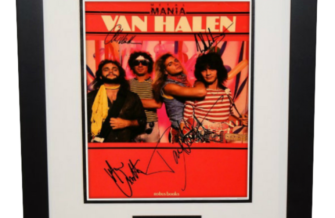 Van Halen – Metal Mania Book