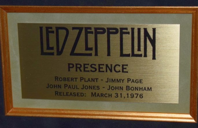 Led Zeppelin – Presence