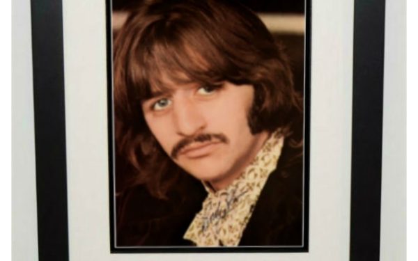 Ringo Starr Signed 8×10 Photograph