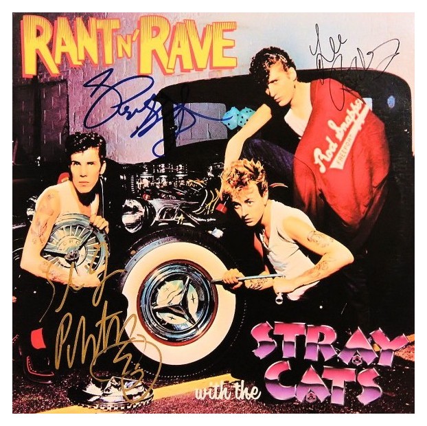 Stray Cats - Rant N' Rave, Brian Setzer, Slim Jim PhantomROCK STAR 