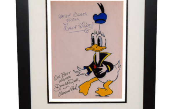 #1-Walt Disney – Donald Duck