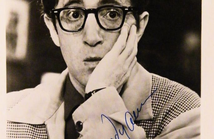 Woody Allen Signed Photograph