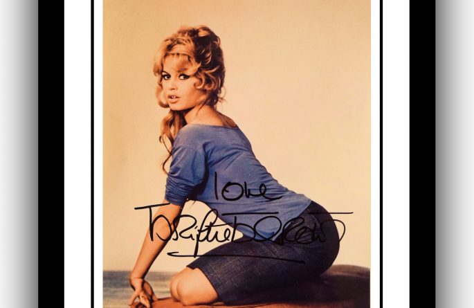 Brigitte Bardot Signed Photograph