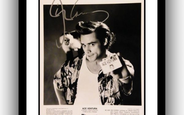 Ace Ventura – Jim Carrey Signed Photograph