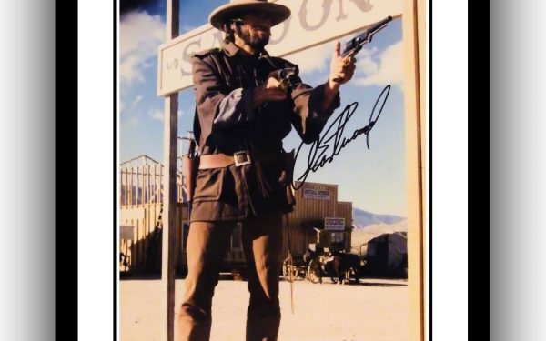 Clint Eastwood Signed Photograph