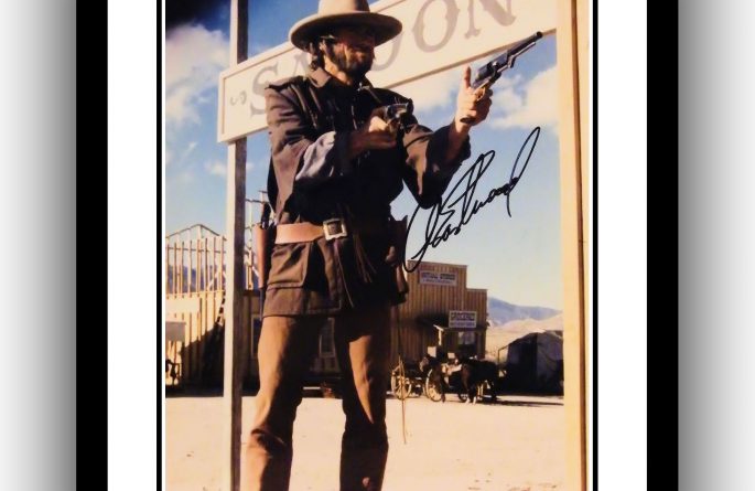 Clint Eastwood Signed Photograph