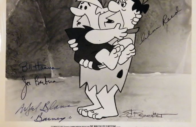 The Man Called Flintstone Signed Photograph