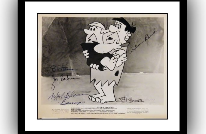 The Man Called Flintstone Signed Photograph