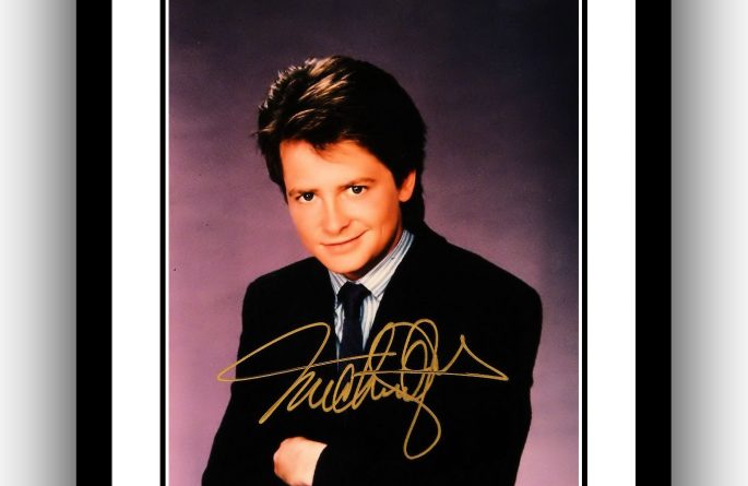 Michael J. Fox Signed Photograph