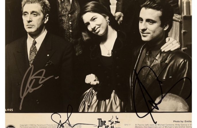 Godfather III Signed Photograph