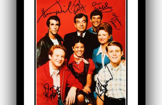 Happy Days Signed Photograph