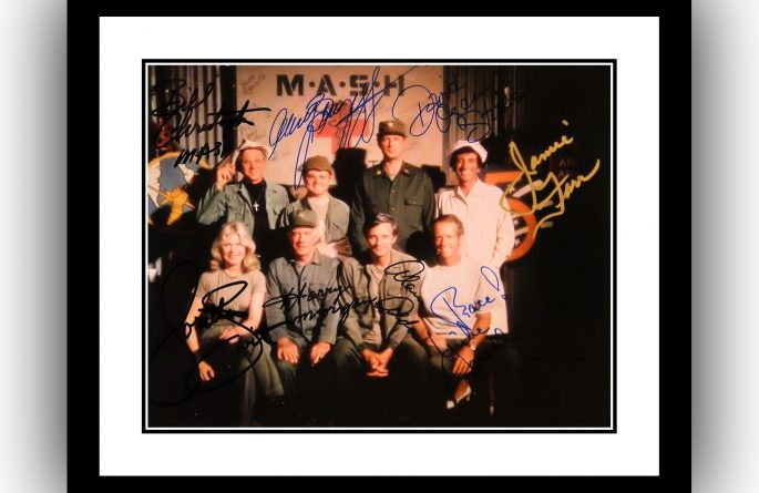 Mash Signed Photograph