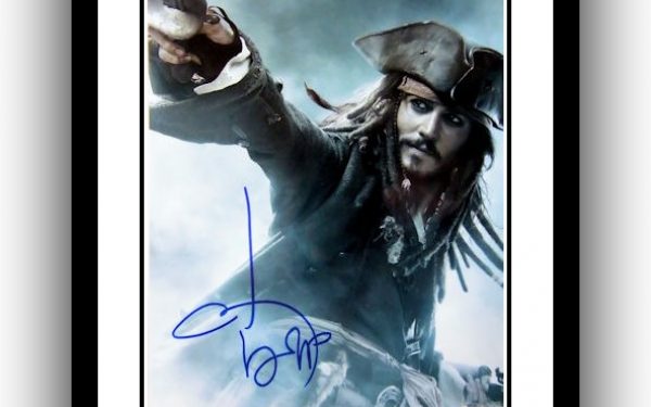 #3 Pirates of the Caribbean Signed Photograph