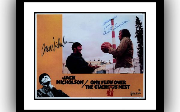 One Flew Over The Cuckoo’s Nest Signed Lobby Card