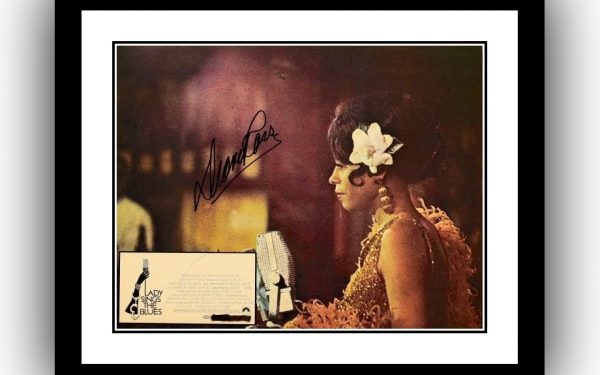 Lady Sings The Blues Signed Lobby Card