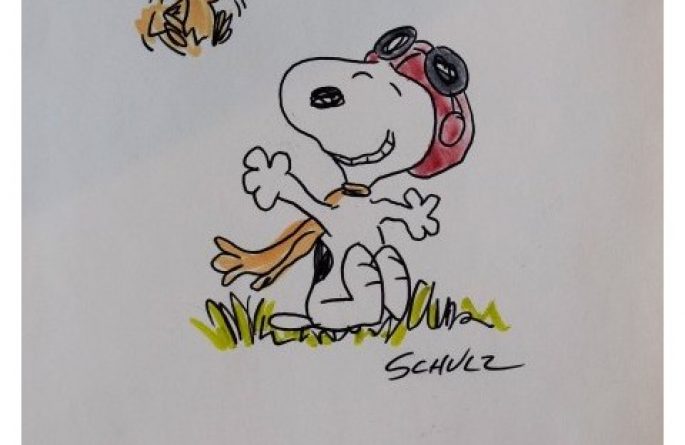 Charles Shultz – Snoopy & Woodstock