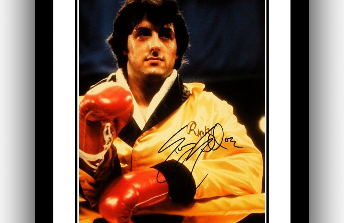 Rocky Signed Photograph