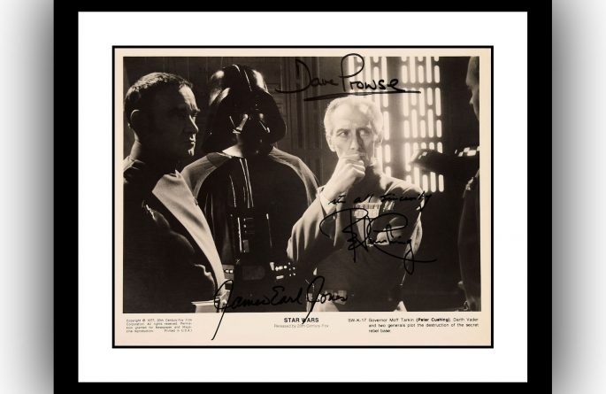 Star Wars Signed Photograph