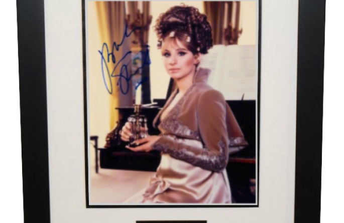 #3-Barbra Streisand Signed 8×10 Photograph