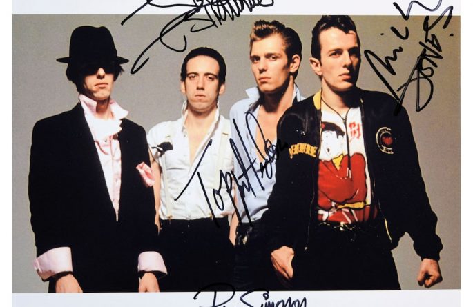 #3-Clash Signed 8×10 Photograph