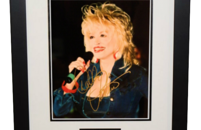 #2-Dolly Parton Signed 8×10 Photograph