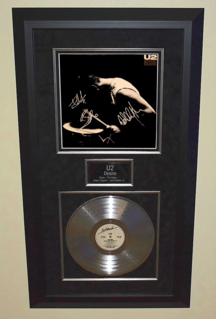 U2 - Desire, Bono, The Edge, Adam Clayton, Larry Mullen JrROCK STAR gallery
