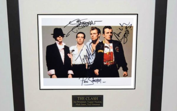 #3-Clash Signed 8×10 Photograph