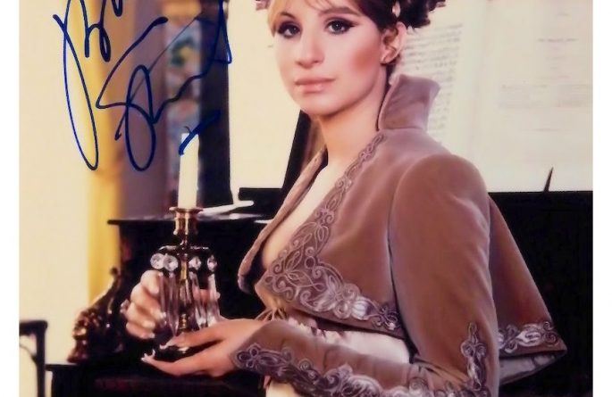 #3-Barbra Streisand Signed 8×10 Photograph