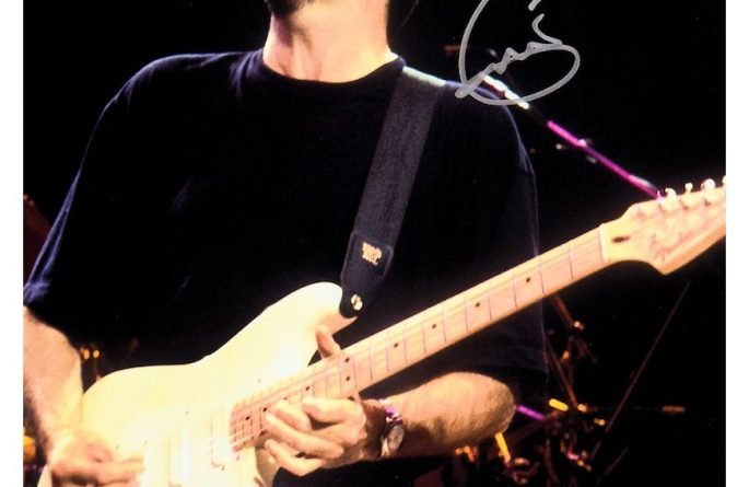 #11-Eric Clapton Signed 8×10 Photograph
