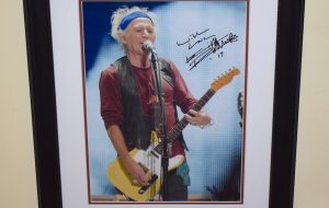 #7-Keith Richards Signed 8×10 Photograph