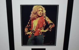 #2-Robert Plant Signed 8×10 Photograph