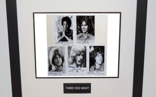 Three Dog Night Signed 8×10 Photograph
