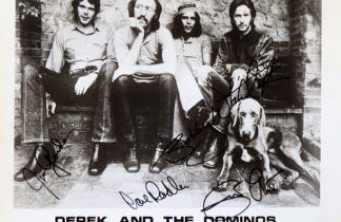 Derek & The Dominos Signed 8×10 Photograph