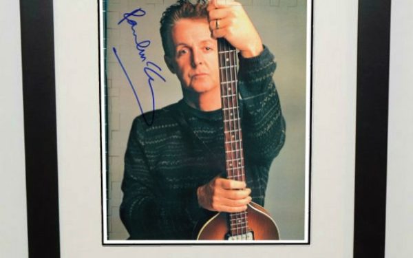 #4-Paul McCartney Signed 8×10 Photograph