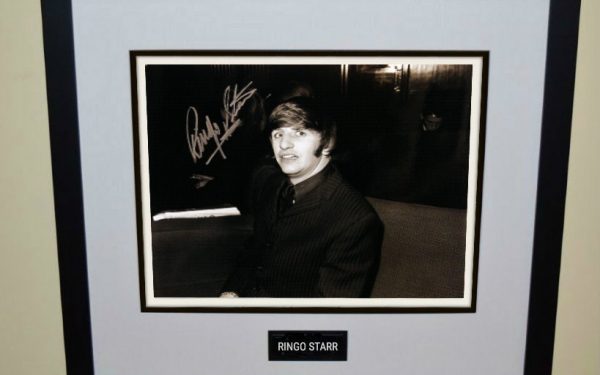 #2-Ringo Starr Signed 8×10 Photograph