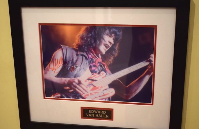 #1-Van Halen – Eddie Van Halen Signed 8×10 Photograph