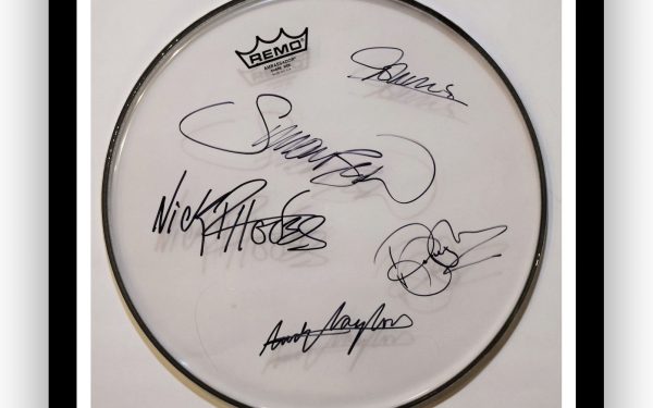 Duran Duran – Signed Drum Head