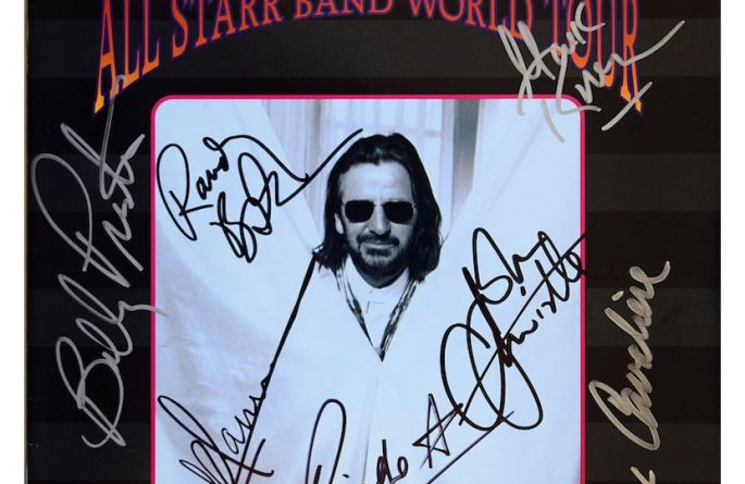 #5-Ringo Starr Signed Third All Starr Band Tour Book