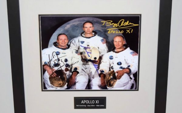 Apollo XI Signed 8×10 Photograph