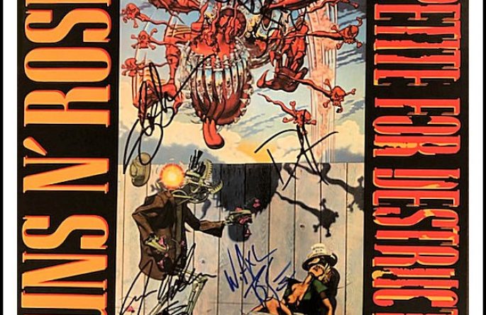 Guns N’ Roses – Appetite For Destruction Banned Cover