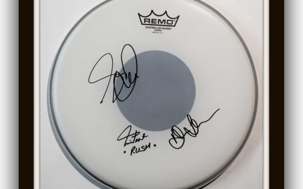 #2 Rush – Signed Drum Head