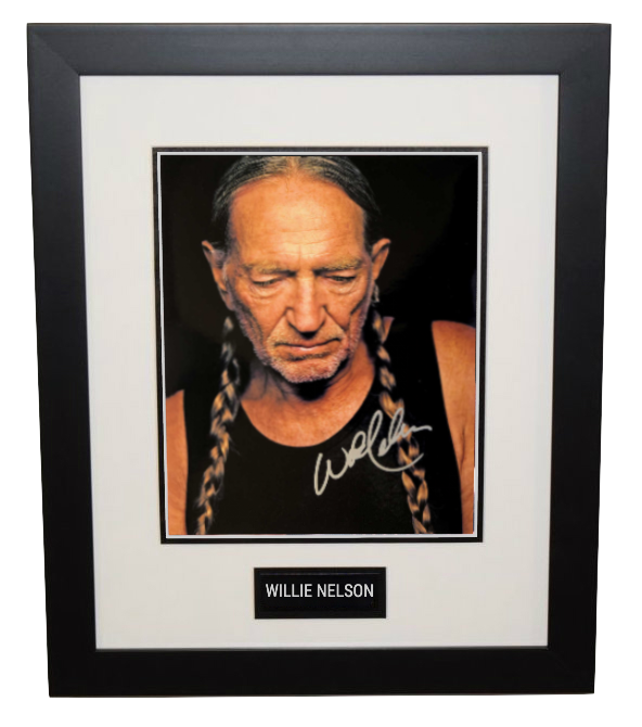 3 Willie Nelson Signed 8x10 Photograph Rock Star Galleryrock Star Gallery 