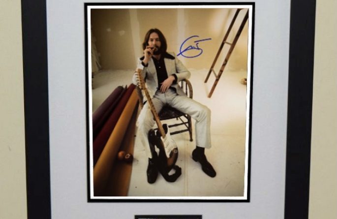 #2-Eric Clapton Signed 11×14 Photograph