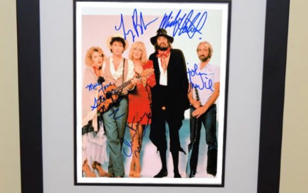 #4- Fleetwood Mac 8×10 Signed Photograph