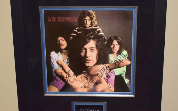 Led Zeppelin Signed Tour Book