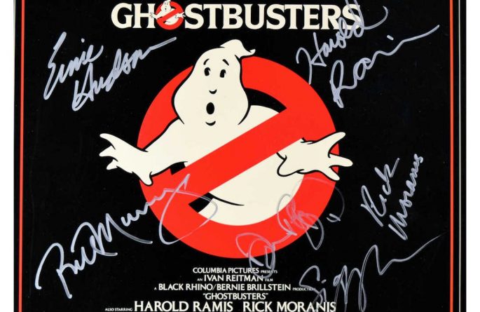 Ghostbusters Original Soundtrack Laser Disc