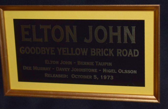 #1 Elton John – Goodbye Yellow Brick Road