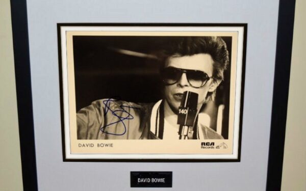 #1-David Bowie Signed 8×10 Photograph